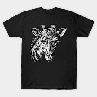 Giraffe Head T-Shirt